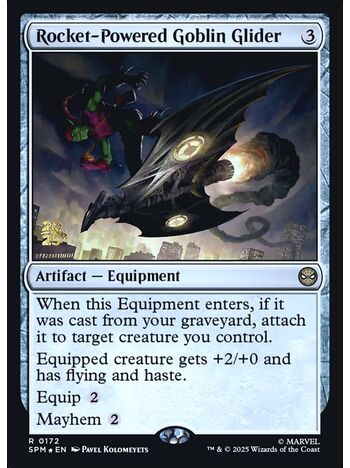 Rocket-Powered Goblin Glider