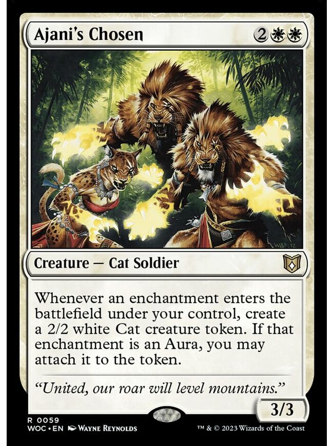 Ajani's Chosen