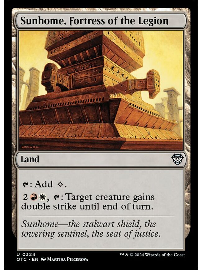 Sunhome, Fortress of the Legion
