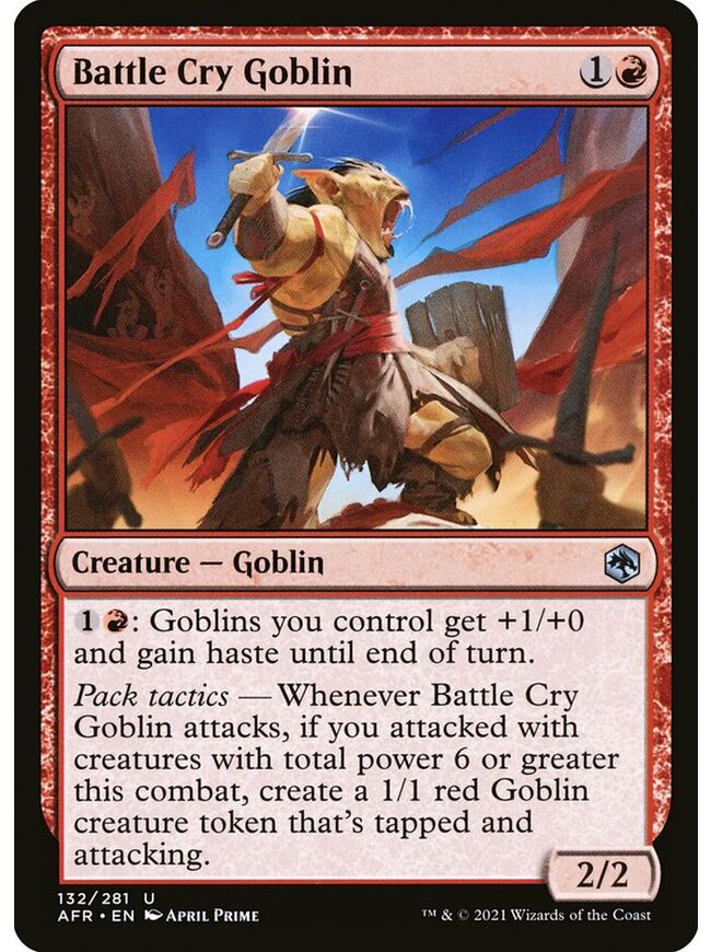 Battle Cry Goblin