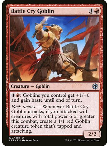 Battle Cry Goblin
