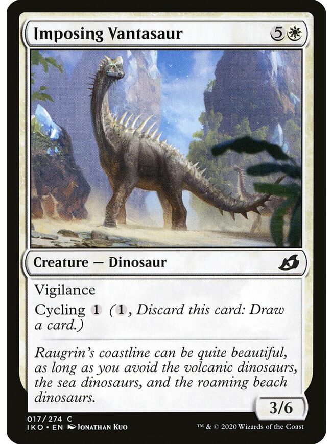 Imposing Vantasaur