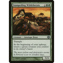 Stampeding Wildebeests