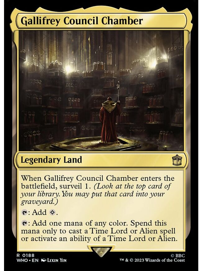 Gallifrey Council Chamber