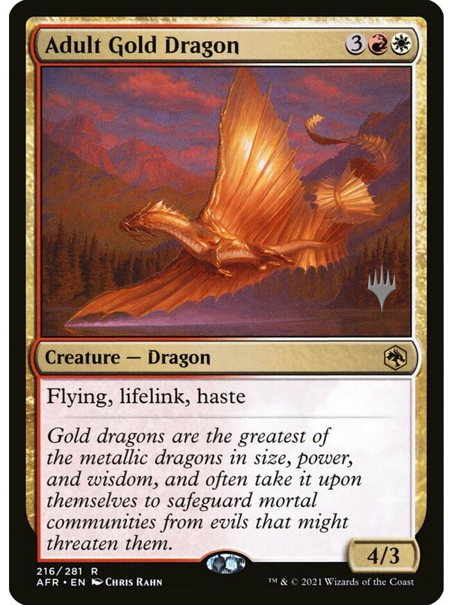 Adult Gold Dragon