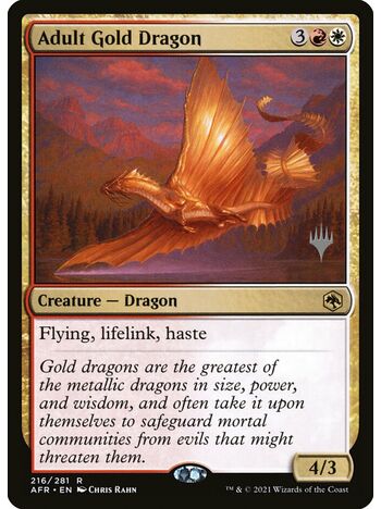 Adult Gold Dragon