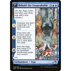 Behold the Unspeakable // Vision of the Unspeakable