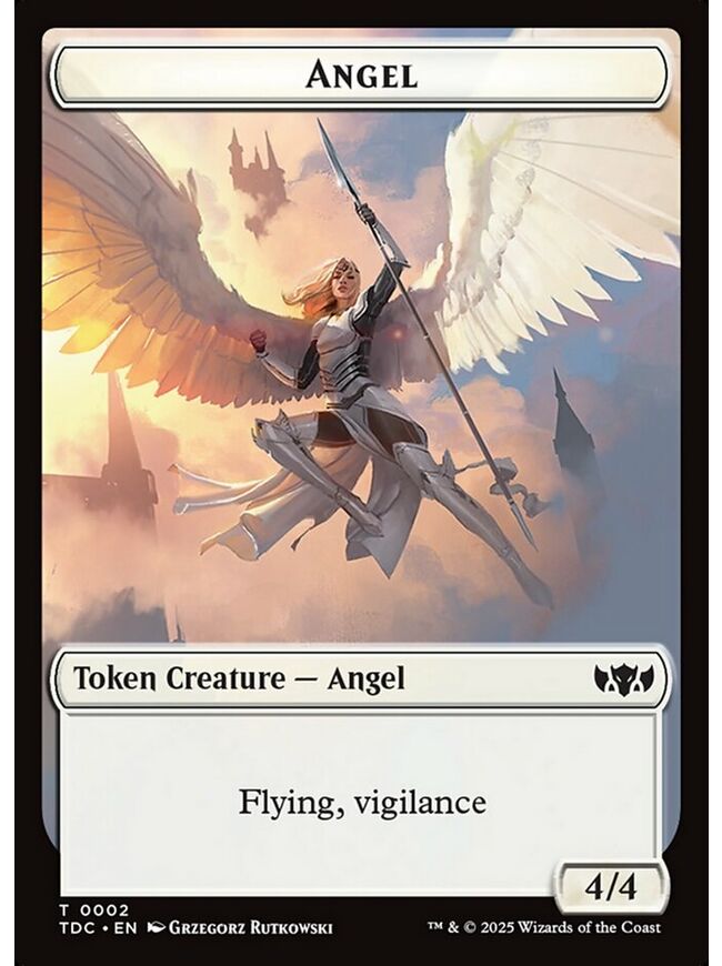 Angel Token (4/4) (Flying, vigilance)