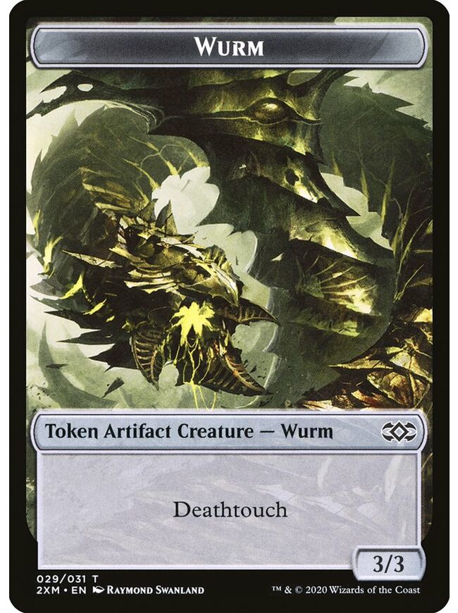 Wurm Token (3/3) (Deathtouch)