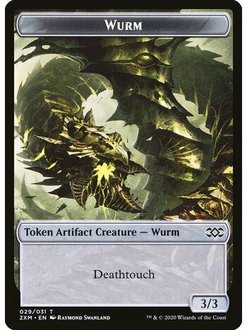 Wurm Token (3/3) (Deathtouch)