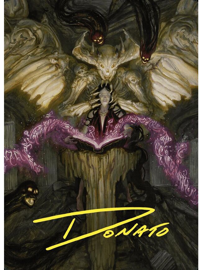 Demonic Tutor // Demonic Tutor (Art Series)