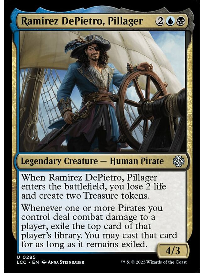 Ramirez DePietro, Pillager