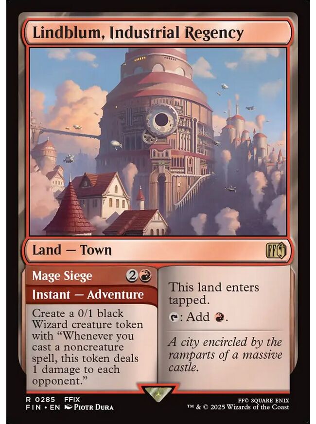 Lindblum, Industrial Regency // Mage Siege