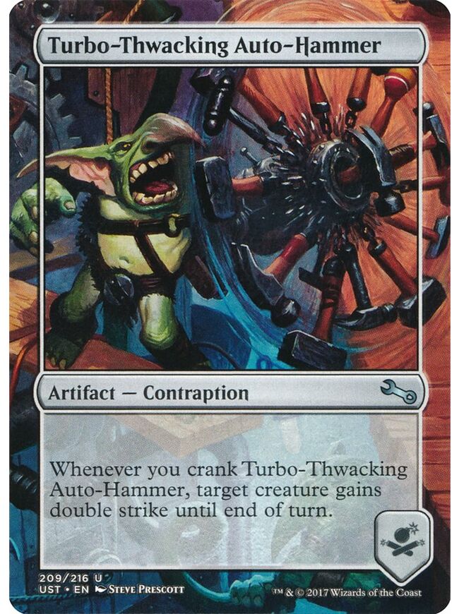 Turbo-Thwacking Auto-Hammer