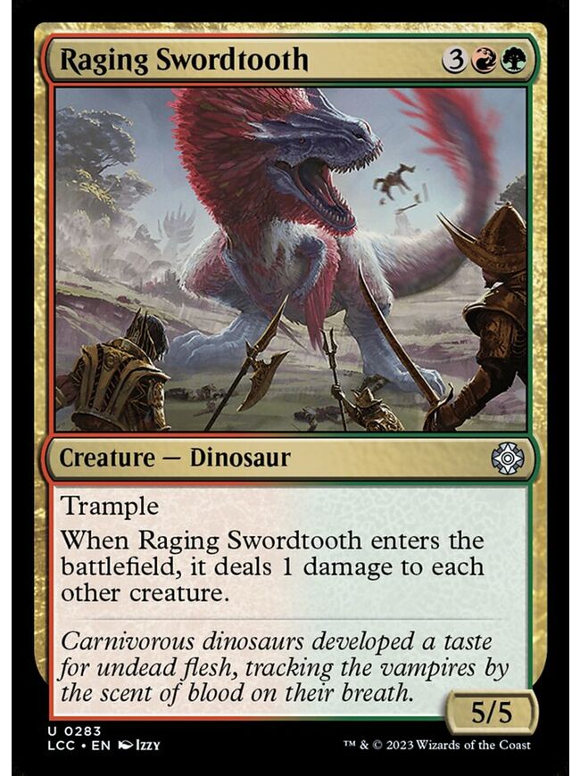 Raging Swordtooth