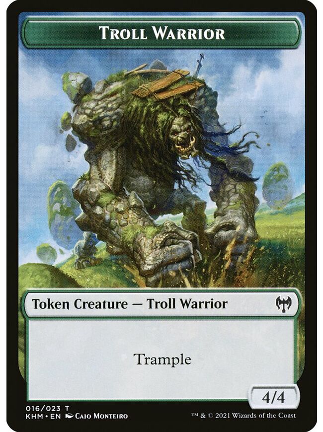 Troll Warrior Token