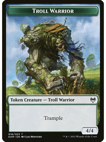 Troll Warrior Token