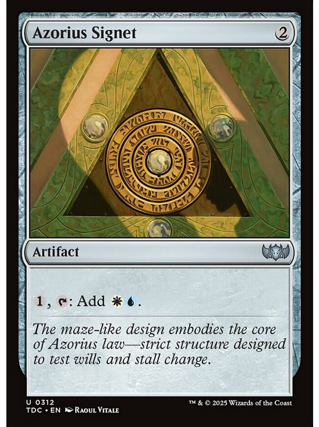 Azorius Signet