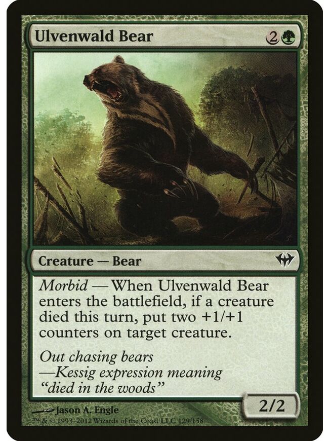 Ulvenwald Bear