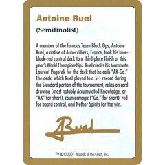 Antoine Ruel Bio