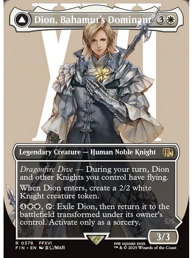 Dion, Bahamut's Dominant // Bahamut, Warden of Light