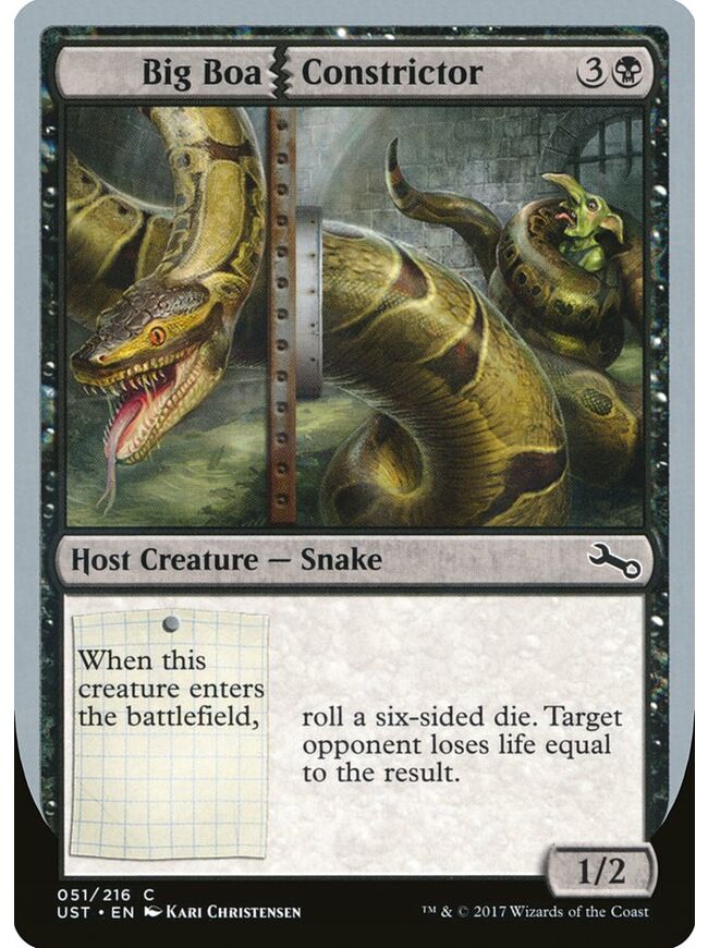 Big Boa Constrictor