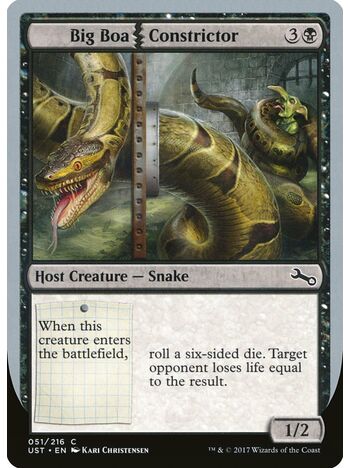 Big Boa Constrictor