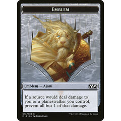 Ajani Steadfast Emblem Token