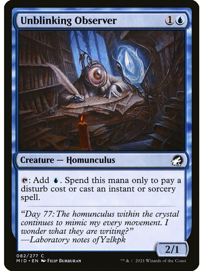 Unblinking Observer