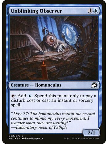 Unblinking Observer