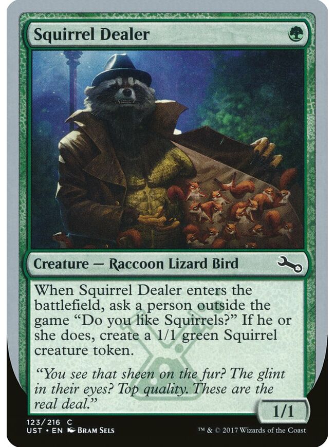 Squirrel Dealer