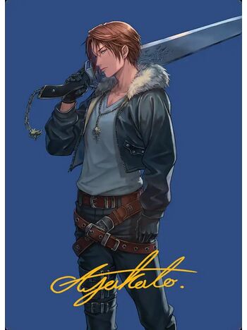 Squall, SeeD Mercenary // Squall, SeeD Mercenary (Art Series)