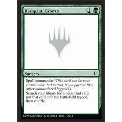 Rampant, Growth