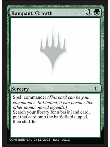 Rampant, Growth