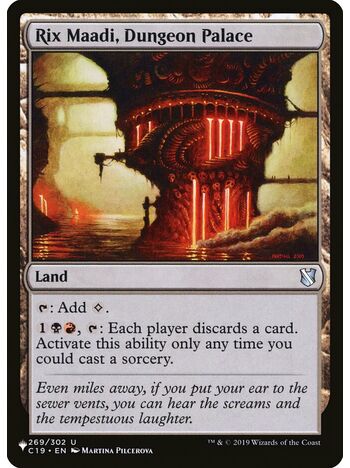 Rix Maadi, Dungeon Palace
