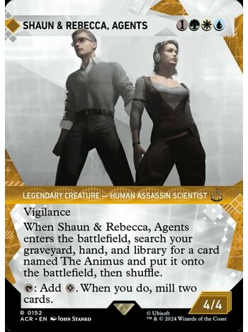 Shaun & Rebecca, Agents