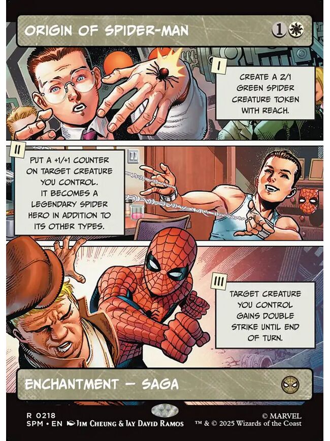 Origin of Spider-Man
