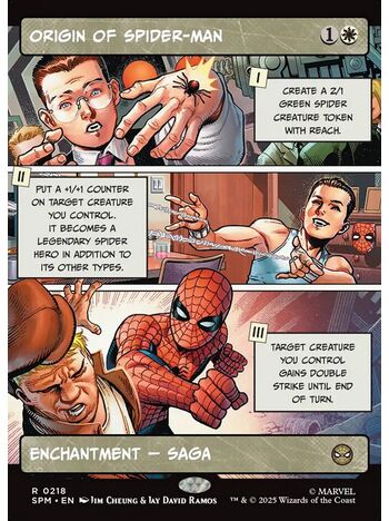 Origin of Spider-Man