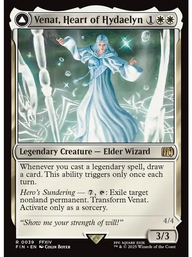 Venat, Heart of Hydaelyn // Hydaelyn, the Mothercrystal