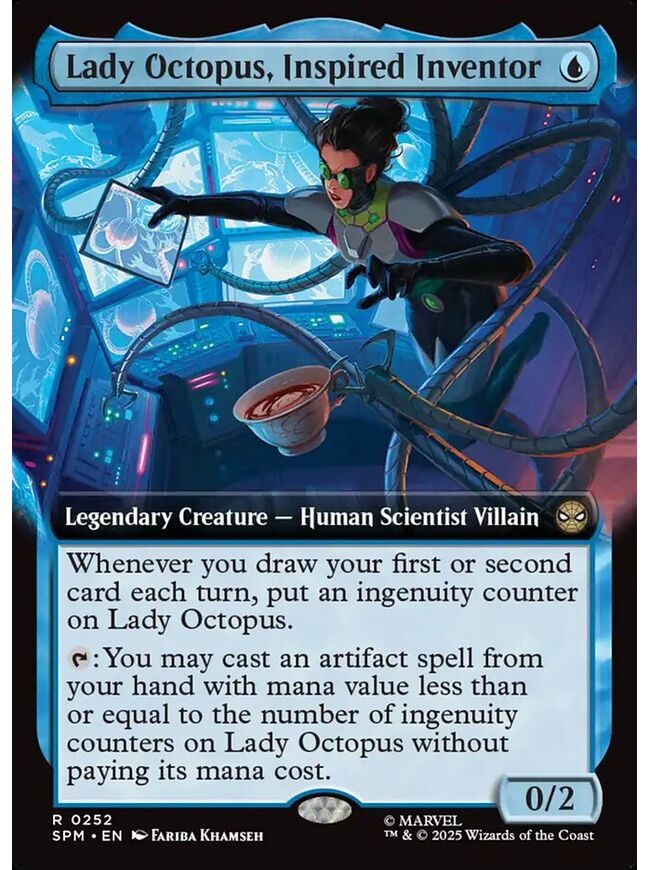 Lady Octopus, Inspired Inventor