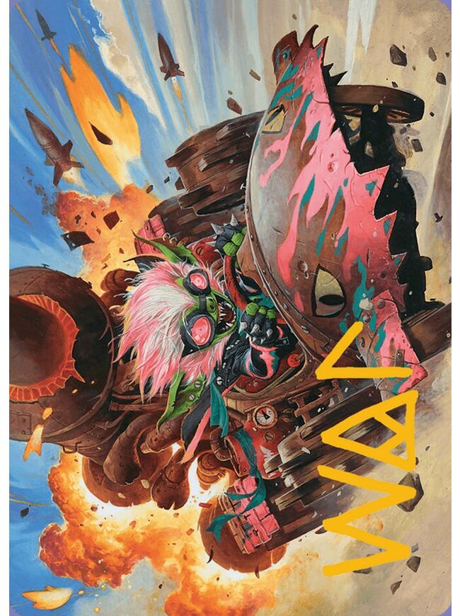 Redshift, Rocketeer Chief // Redshift, Rocketeer Chief (Art Series)