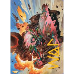 Redshift, Rocketeer Chief // Redshift, Rocketeer Chief (Art Series)