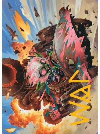 Redshift, Rocketeer Chief // Redshift, Rocketeer Chief (Art Series)