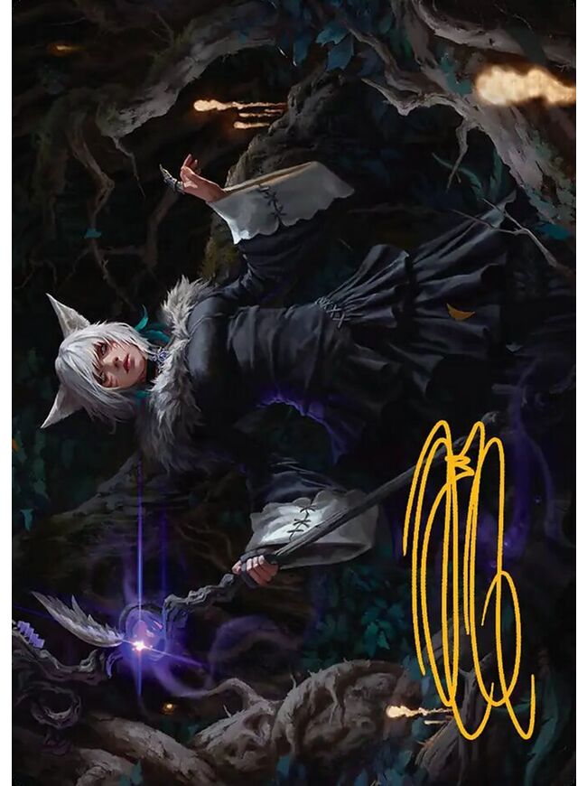 Y'shtola, Night's Blessed // Y'shtola, Night's Blessed (Art Series)