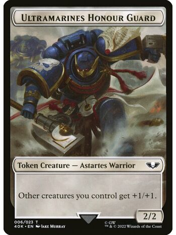 Ultramarines Honour Guard Token