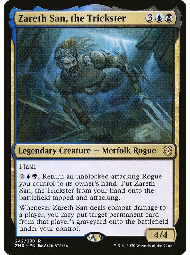 Zareth San, the Trickster