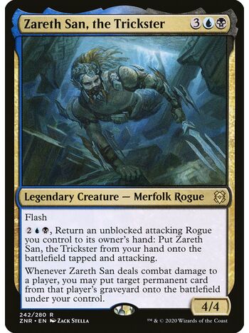 Zareth San, the Trickster