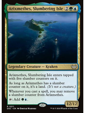 Arixmethes, Slumbering Isle