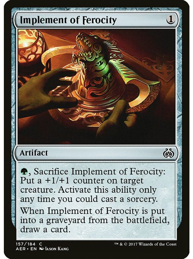 Implement of Ferocity