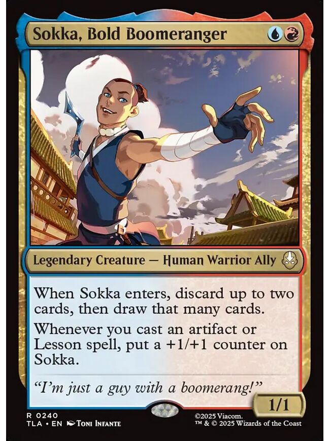 Sokka, Bold Boomeranger